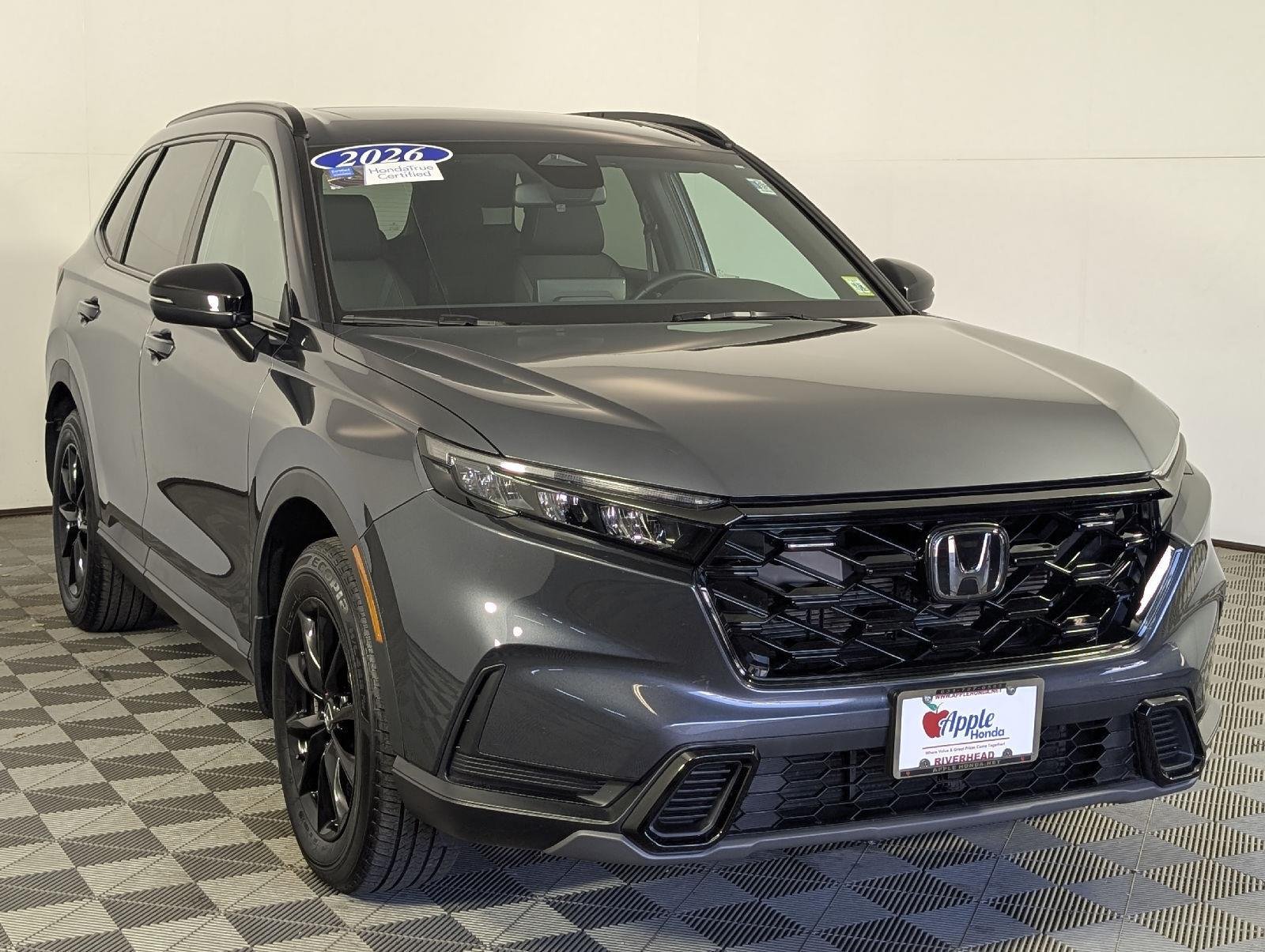 Certified Used 2026 Meteorite Gray Metallic Honda AWD Sport Hybrid image 1