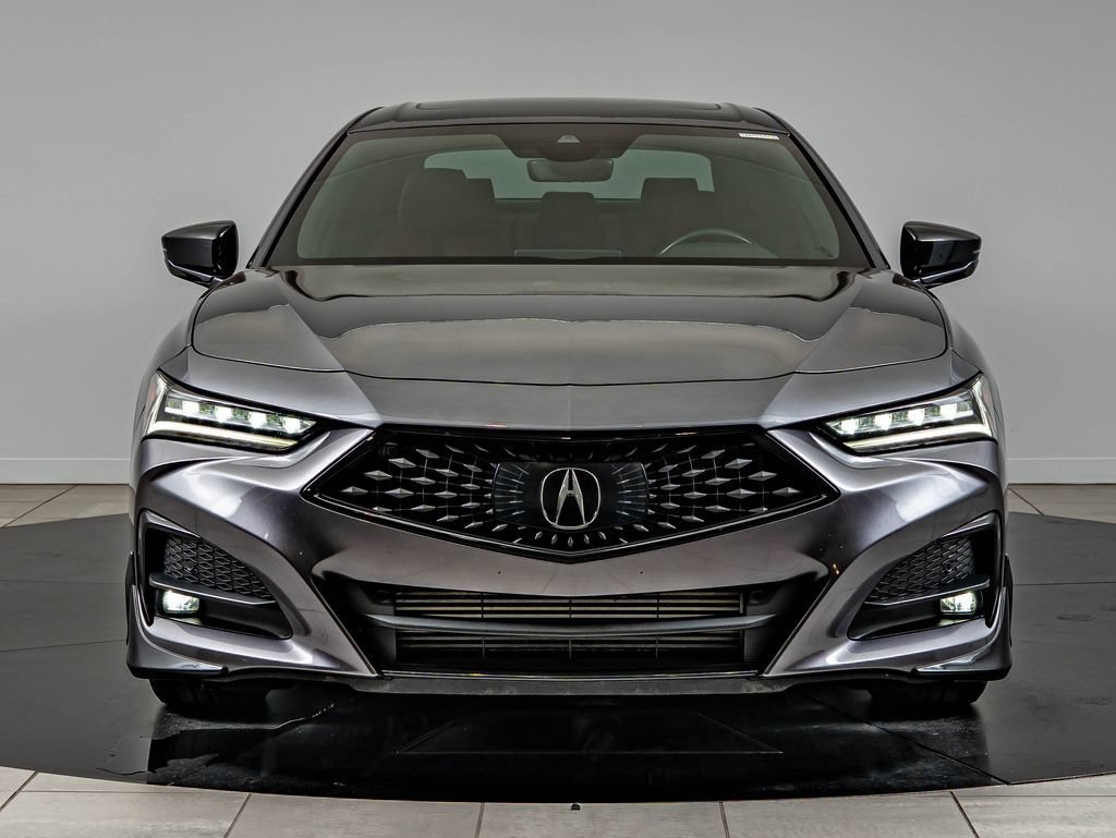 Certified Used 2022 Modern Steel Metallic Acura A-SPEC image 2
