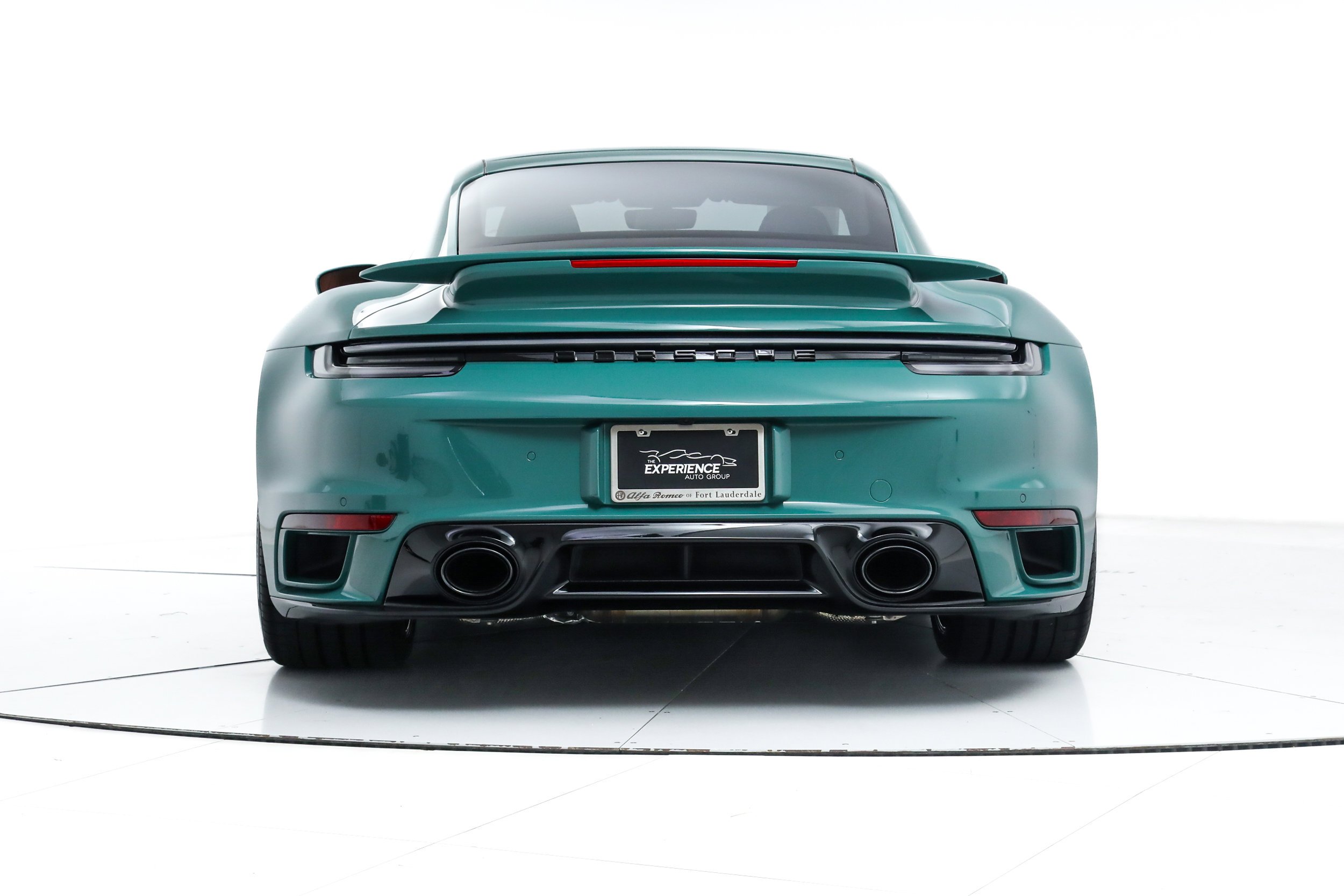 Used 2023 Green Porsche Turbo S Coupe image 4