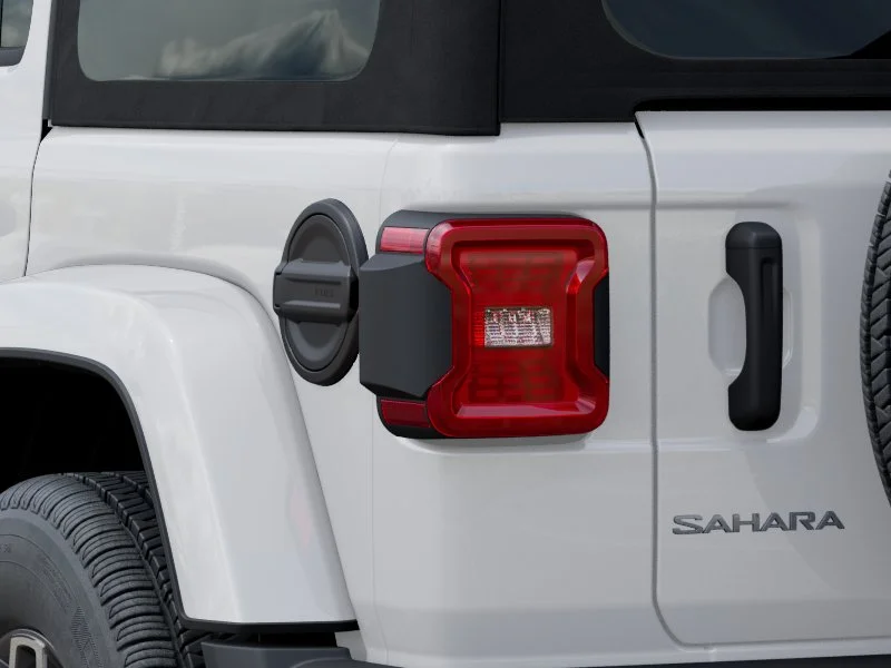 New 2026 Bright White Clear-Coat Exterior Paint Jeep Sahara image 62