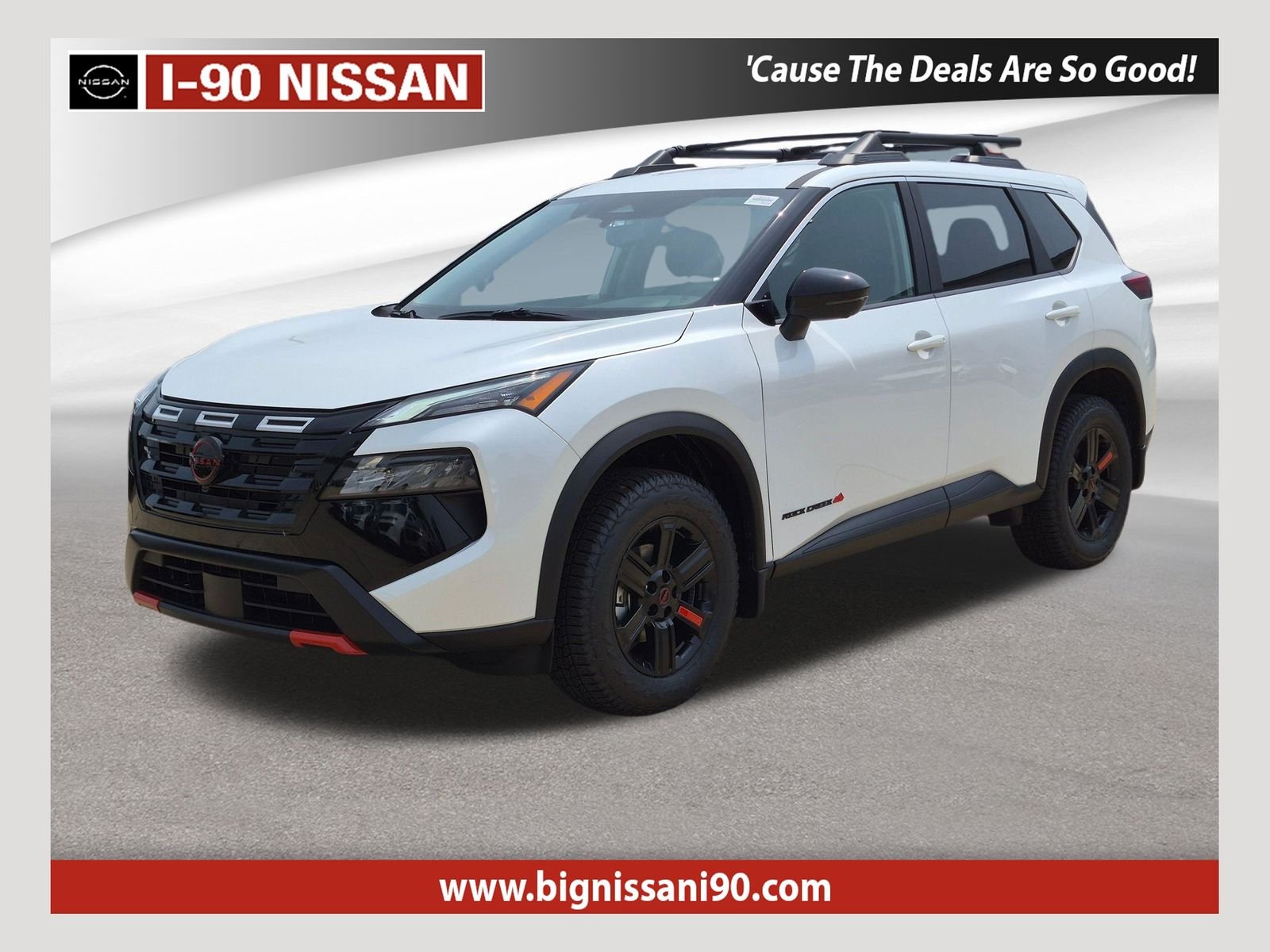 New 2026 Everest White Pearl TriCoat Nissan Rock Creek® image 1