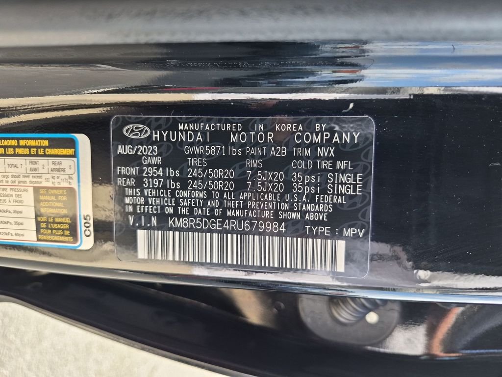 Used 2024 Black Hyundai Limited image 36
