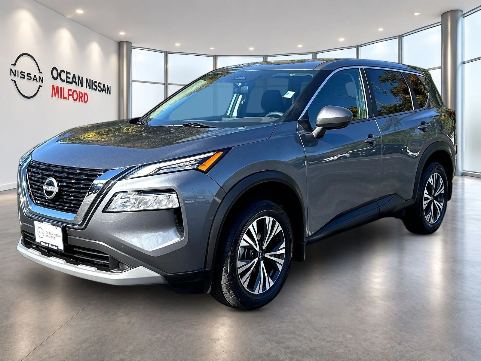 Certified Used 2023 Gun Metallic Nissan SV image 1