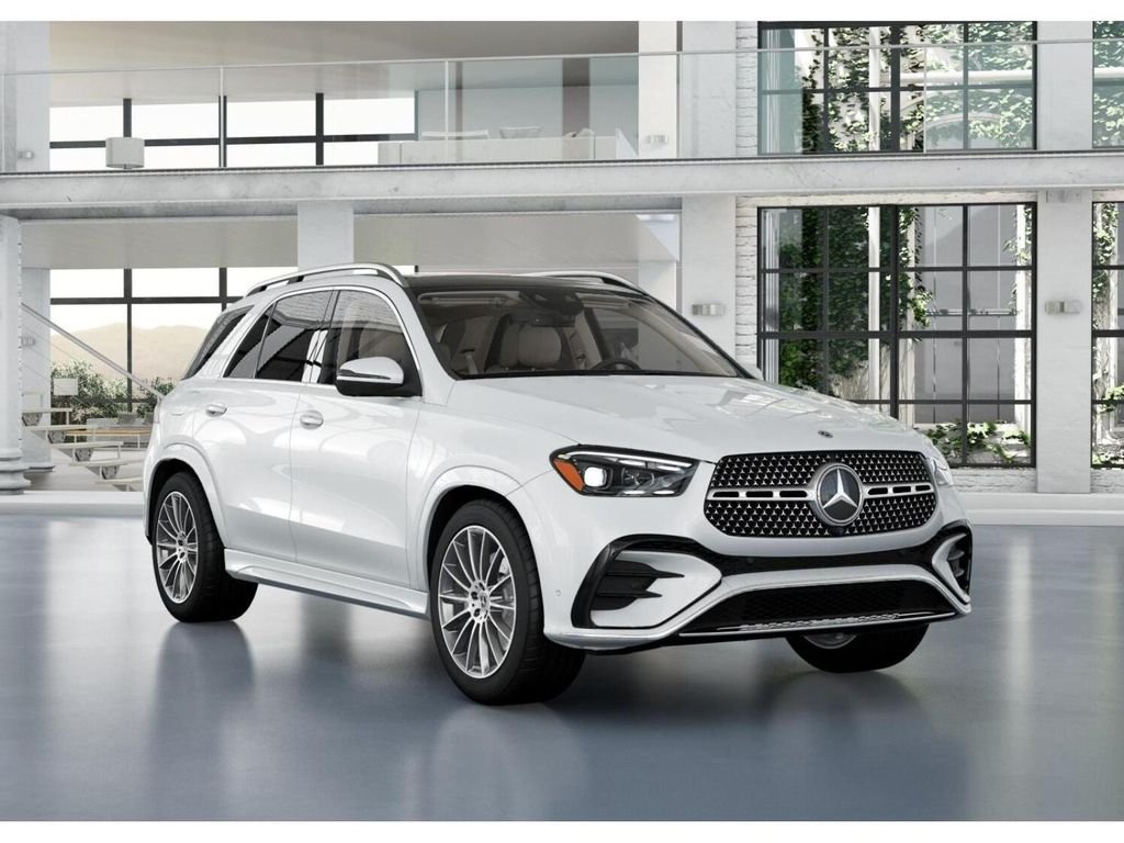 New 2026 MANUFAKTUR Moonlight White Metallic Mercedes-Benz GLE 350 image 10