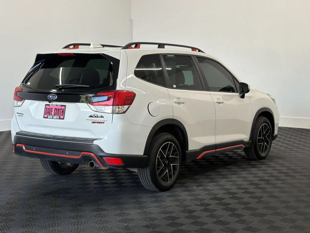 Used 2021 Crystal White Pearl Subaru Sport image 9