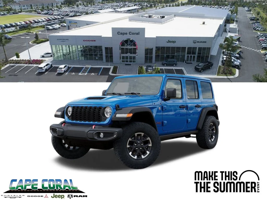 New 2026 Hydro Blue Pearl-Coat Exterior Paint Jeep Rubicon image 1