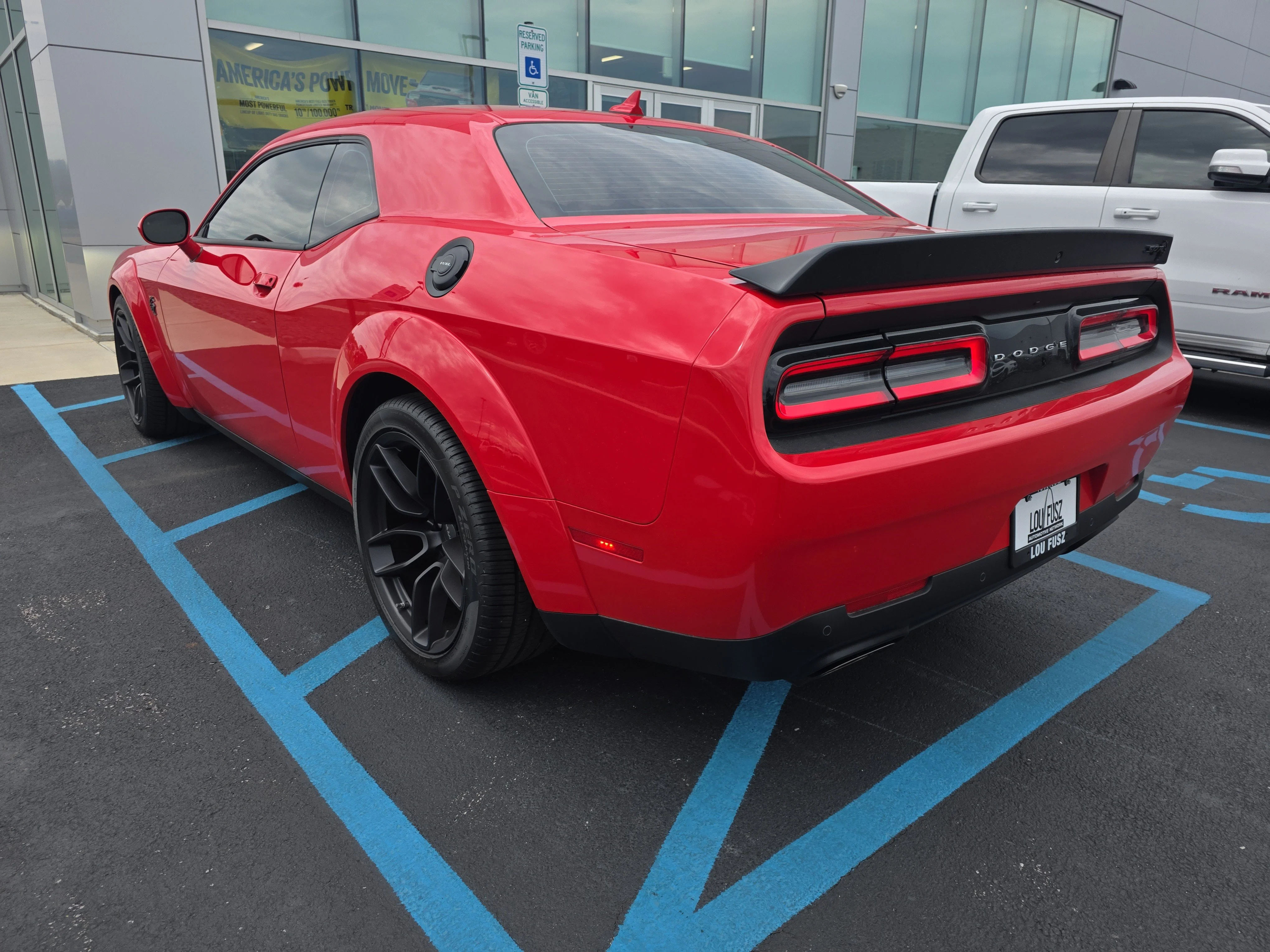Used 2023 Torred Clearcoat Dodge SRT Hellcat Widebody Jailbreak image 3