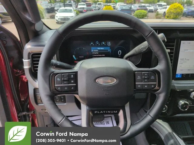 New 2026 Ruby Red Metallic Tinted Clearcoat Ford Platinum image 14