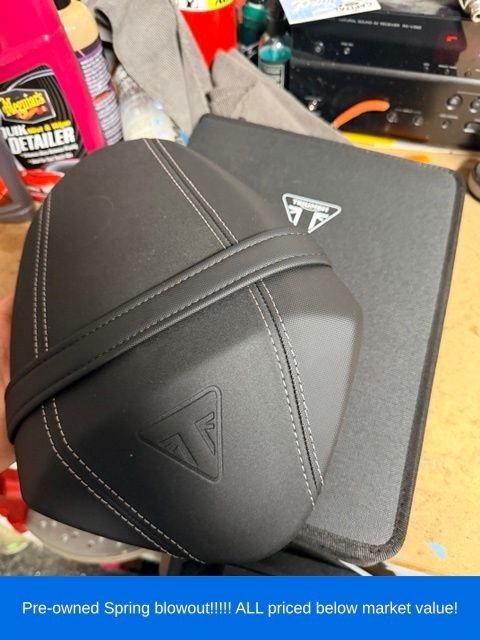Used 2018 Black Triumph motorcycle image 14