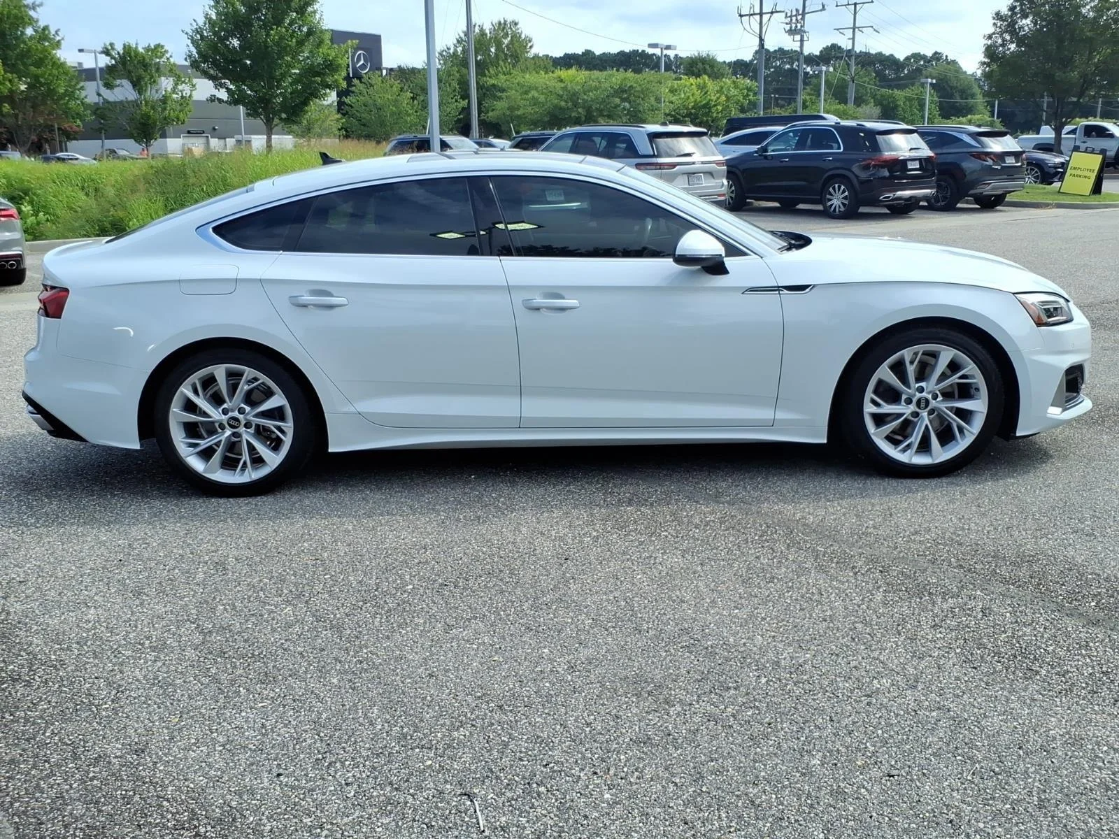 Used 2022 Glacier White Metallic Audi Premium image 7