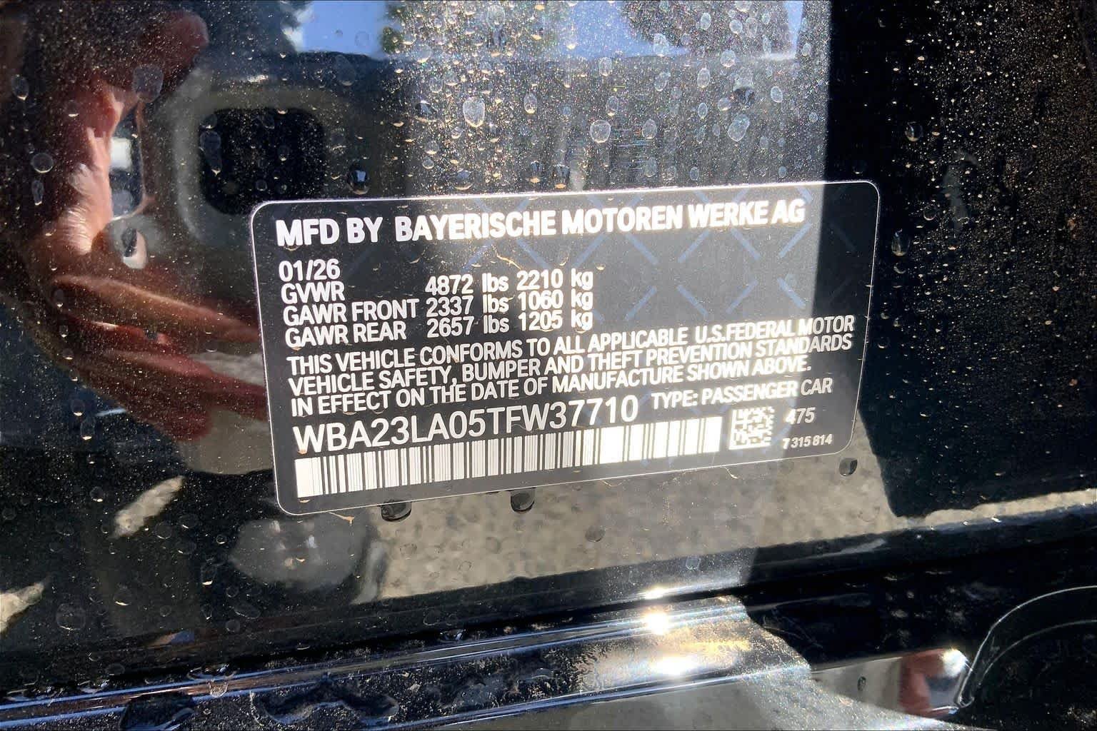 New 2026 Black Sapphire Metallic BMW 330i xDrive image 18
