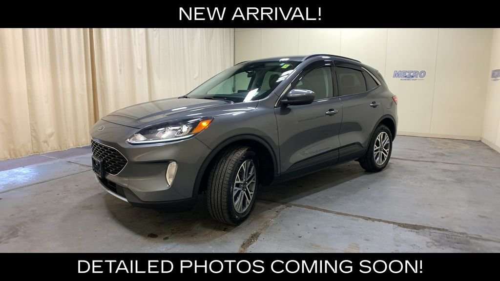 Certified Used 2021 Gray Metallic Ford SEL image 43