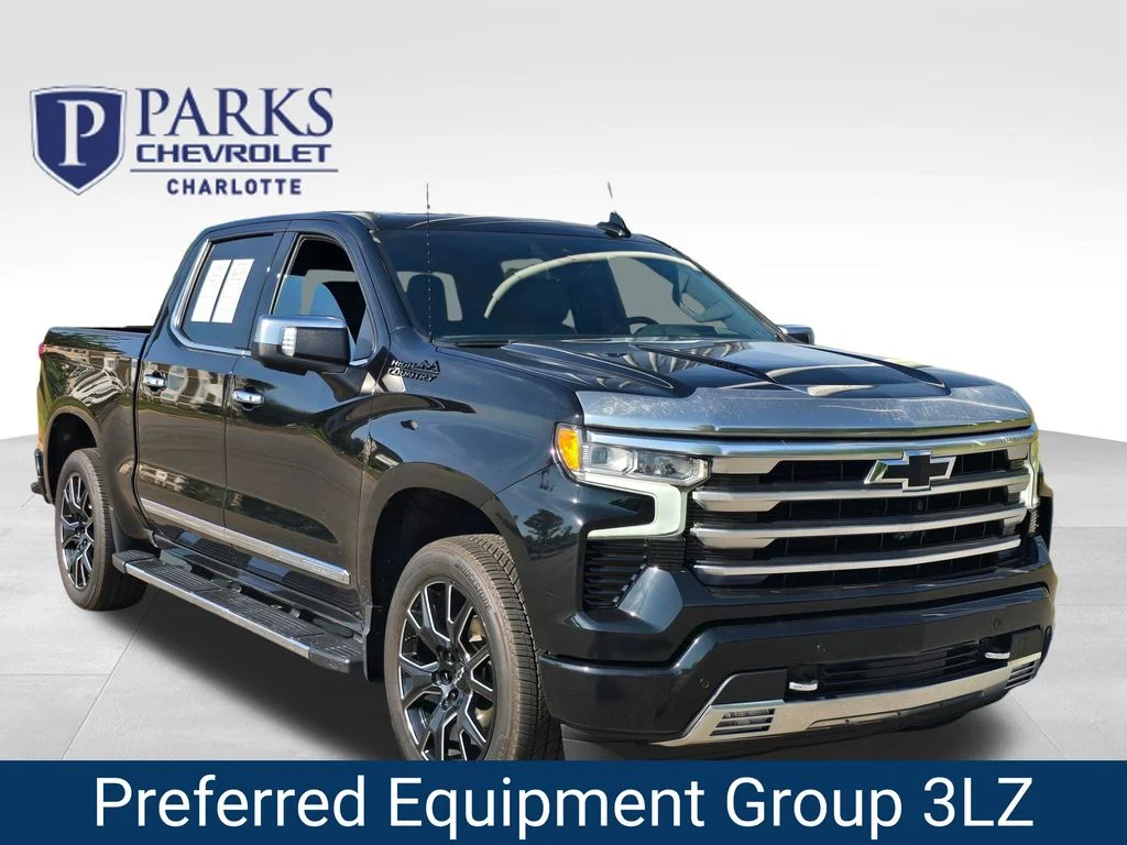 Certified Used 2023 Black Chevrolet High Country image 1