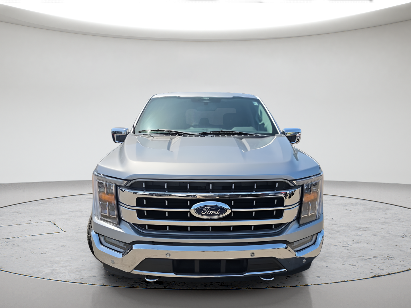 Used 2022 Iconic Silver Metallic Ford Lariat image 8