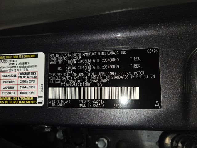New 2026 Cloudburst Gray Lexus  350 PREMIUM AWD image 25