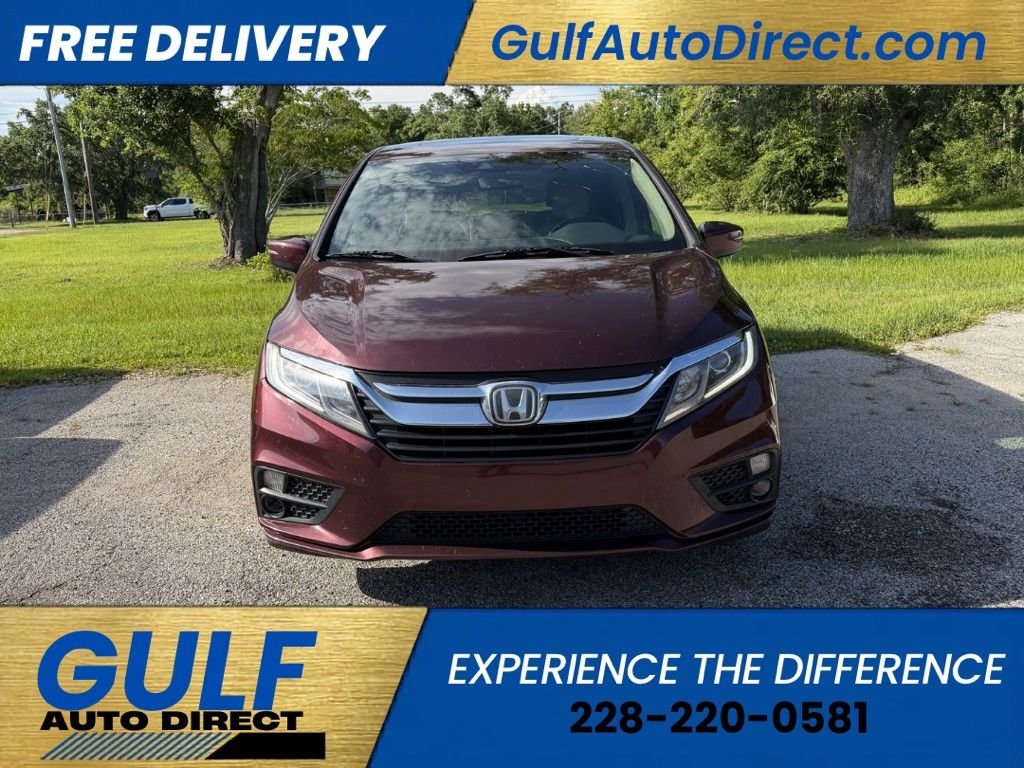 Used 2018 Honda Odyssey EX-L with VIN 5FNRL6H79JB074121 for sale in LaPlace, LA