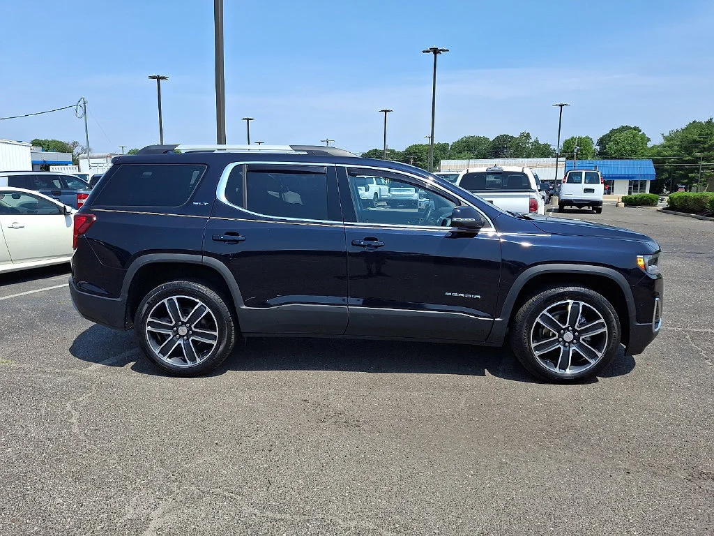 Used 2021 MIDNIGHT BLUE METALLIC GMC SLT image 13