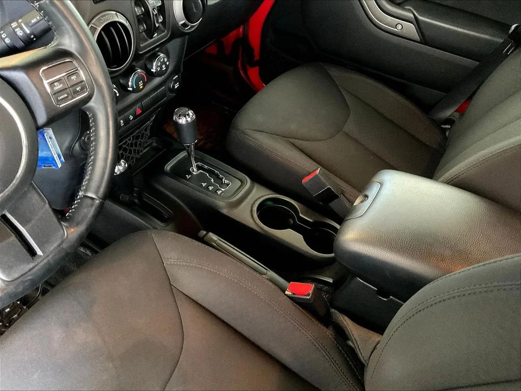 Used 2017 Red Clearcoat Jeep Unlimited Sport image 20
