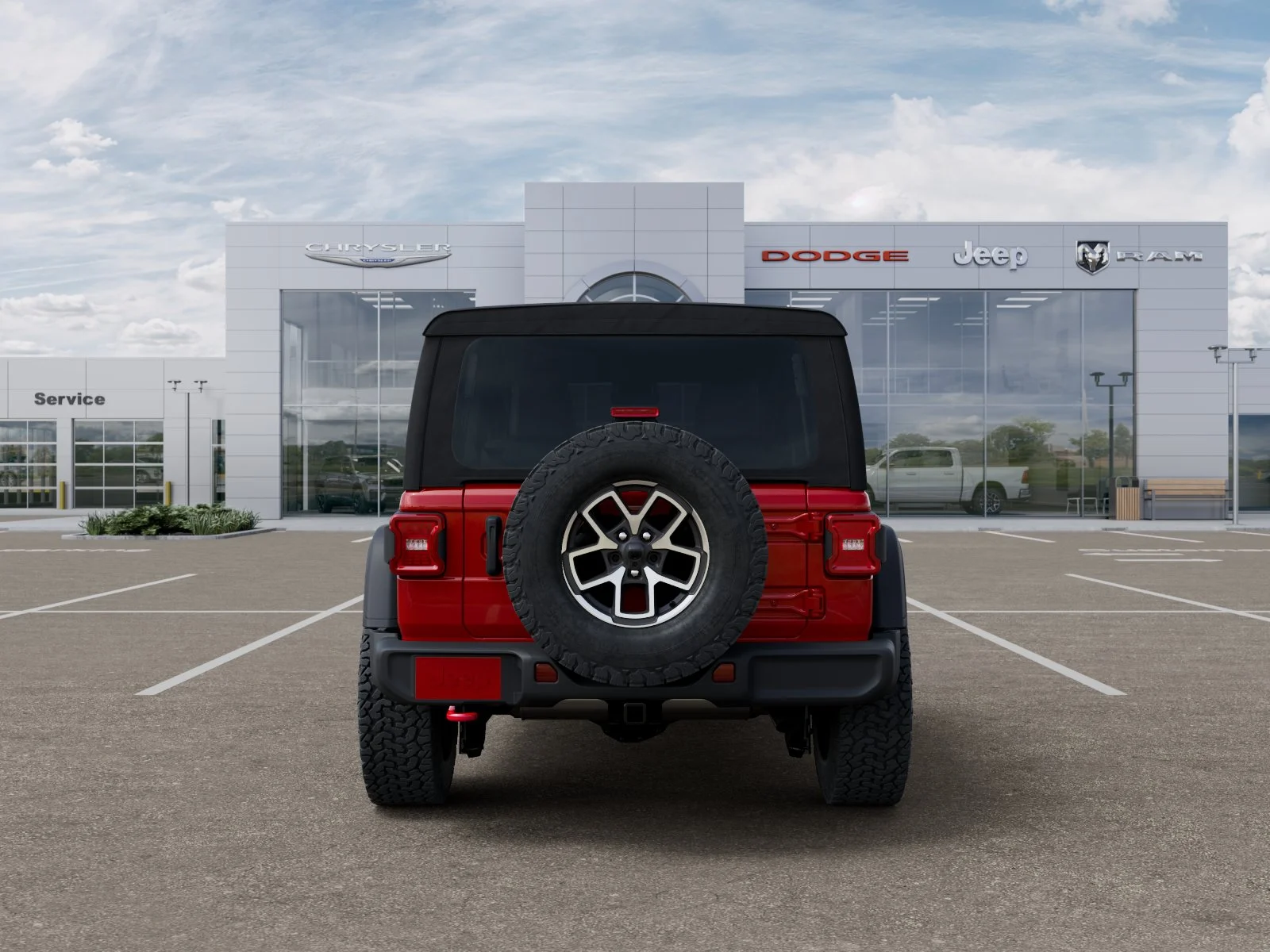 New 2026 Firecracker Red Clear-Coat Exterior Paint Jeep Rubicon image 50