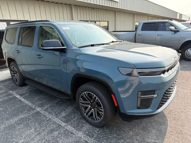 New 2026 Steel Blue Exterior Paint Jeep Grand Wagoneer image 1