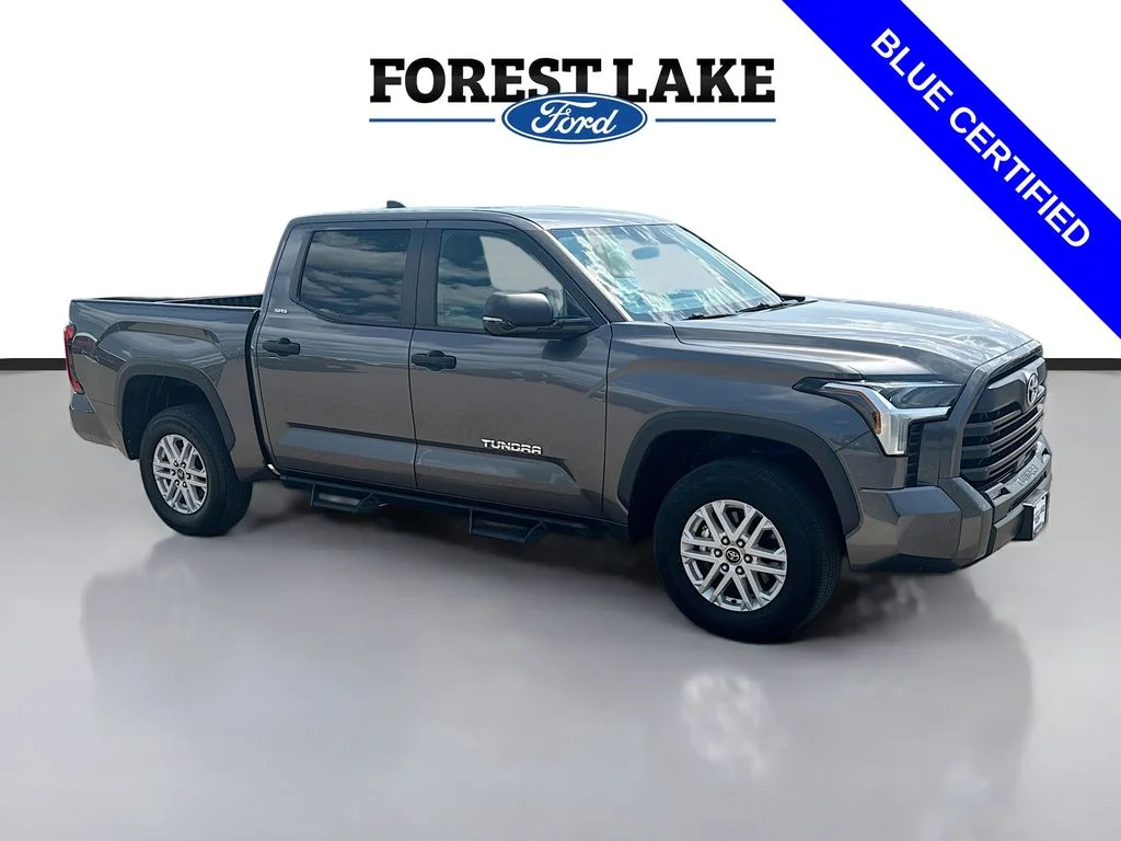 Certified Used 2024 Magnetic Gray Metallic Toyota SR5 image 1