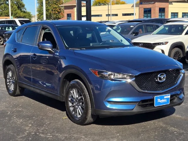 Used 2017 Blue Mazda Touring image 3