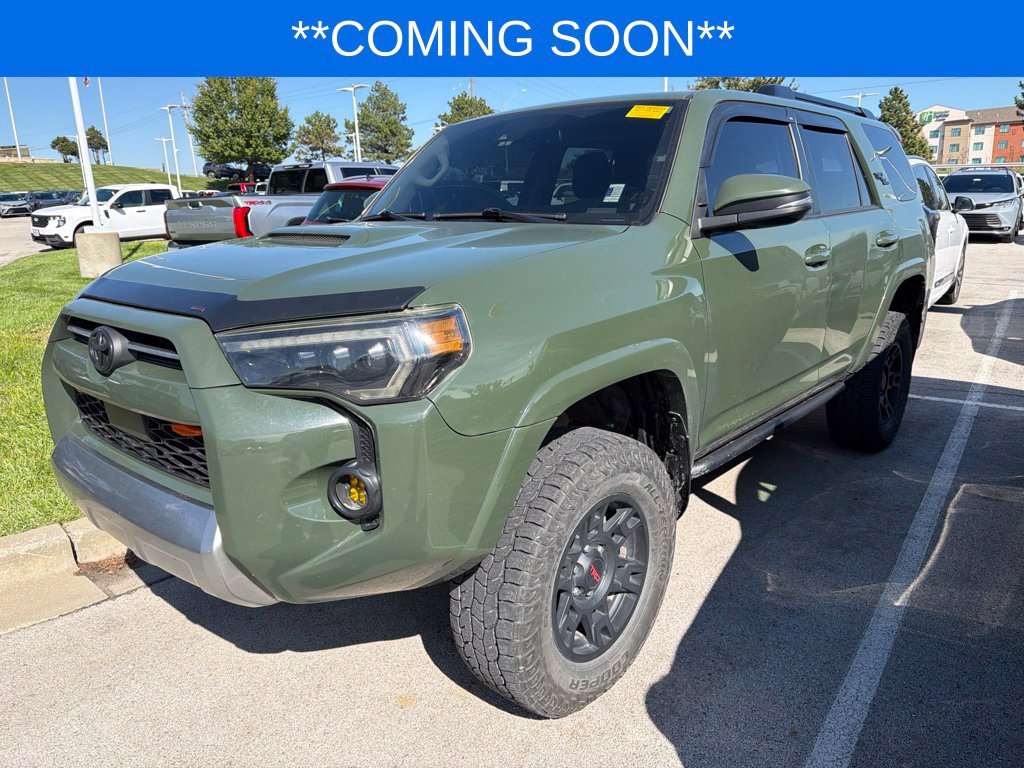 Used 2022 Green Toyota TRD Off-Road Premium image 1