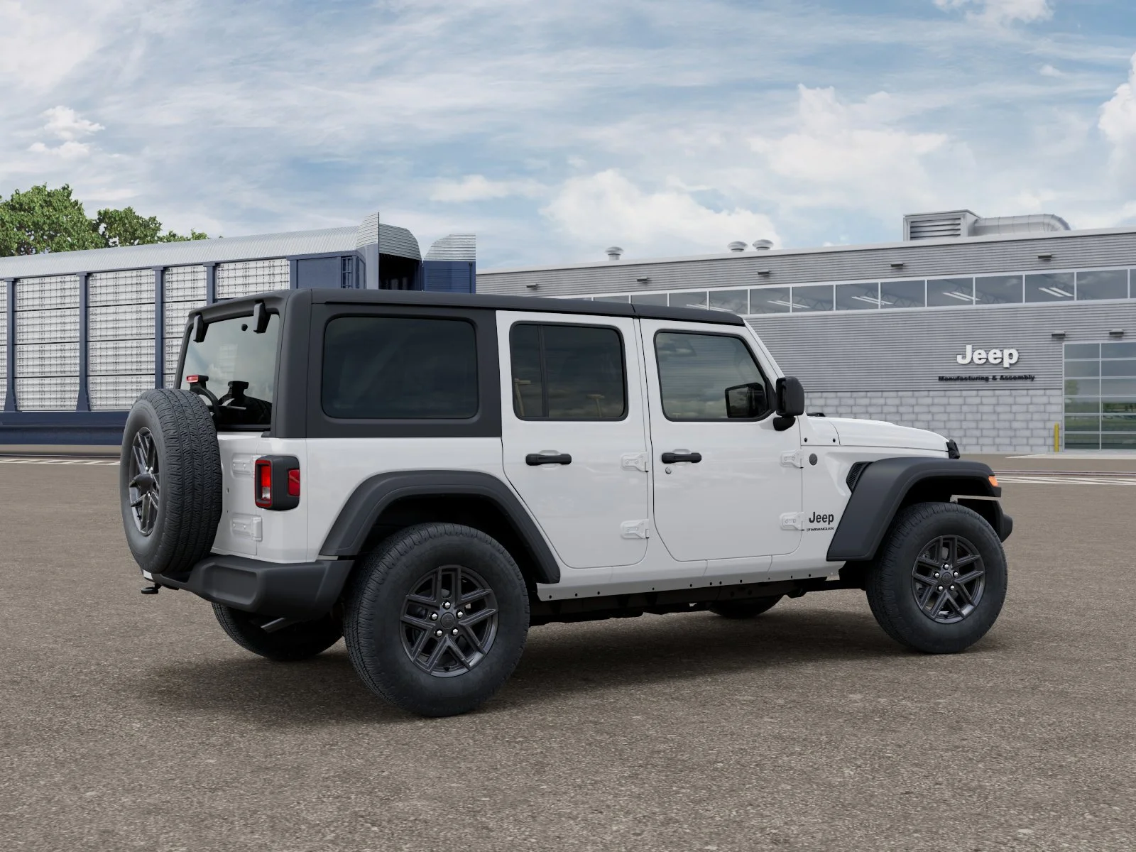 New 2026 Bright White Clearcoat Jeep Sport S image 4