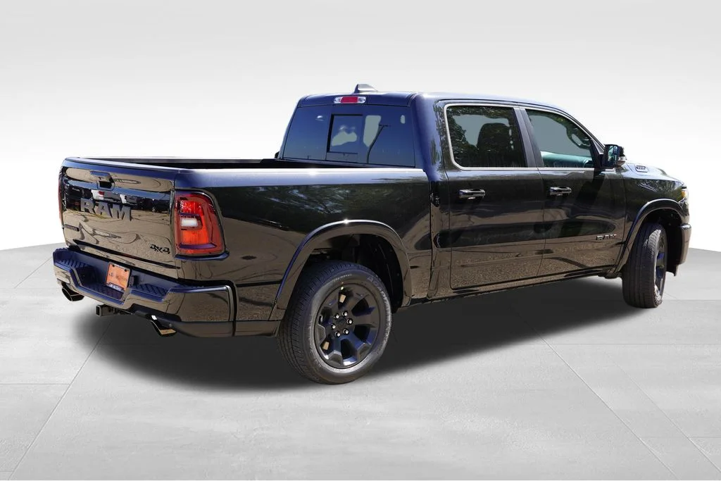 New 2027 Diamond Black Crystal Pearl-Coat Exterior Paint RAM Big Horn image 3
