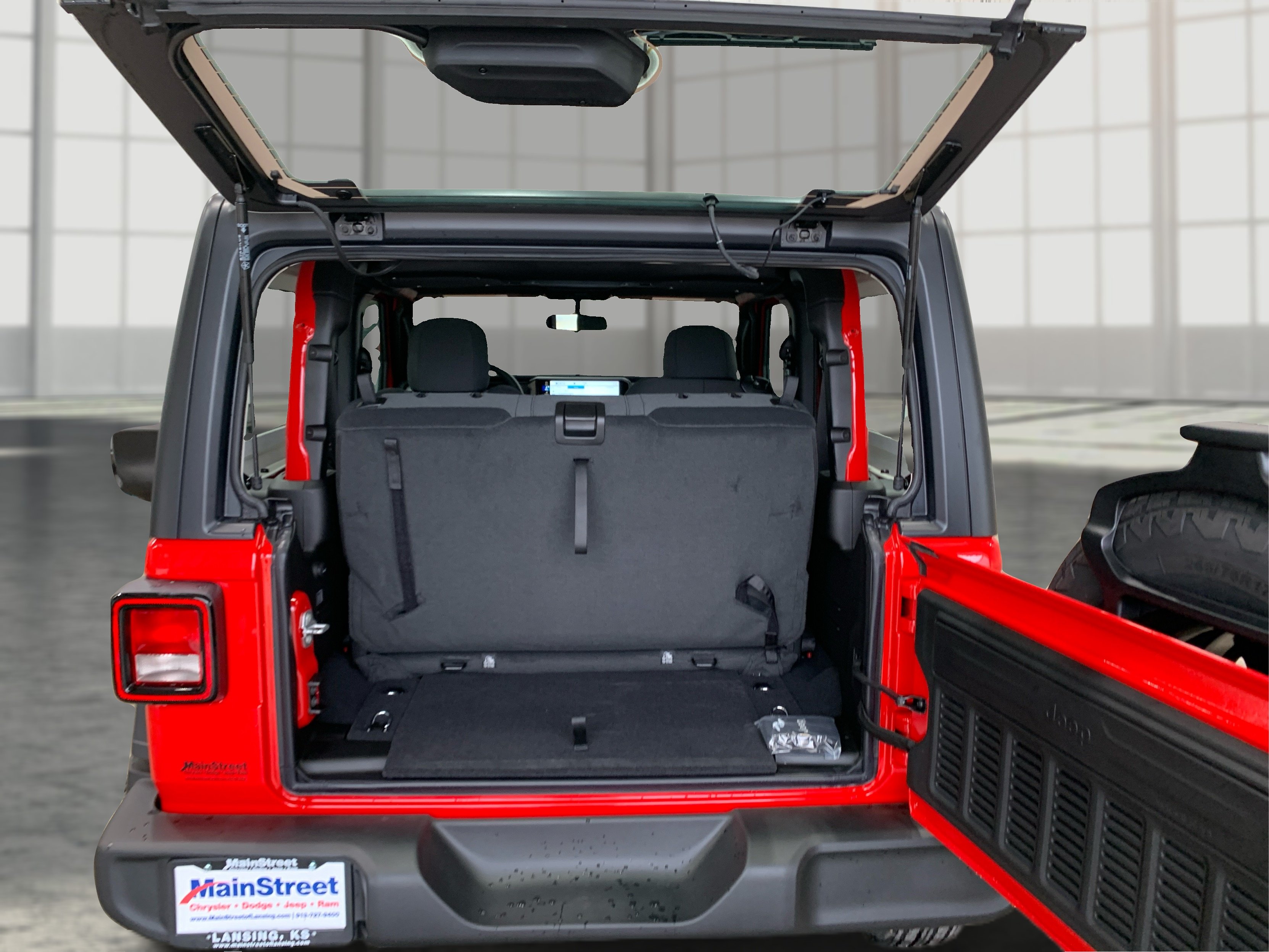 New 2026 Firecracker Red Clear-Coat Exterior Paint Jeep Sport image 10