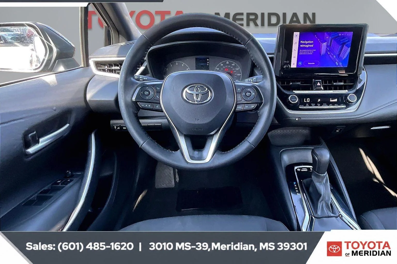 Used 2023 Midnight Black Metallic Toyota SE image 5