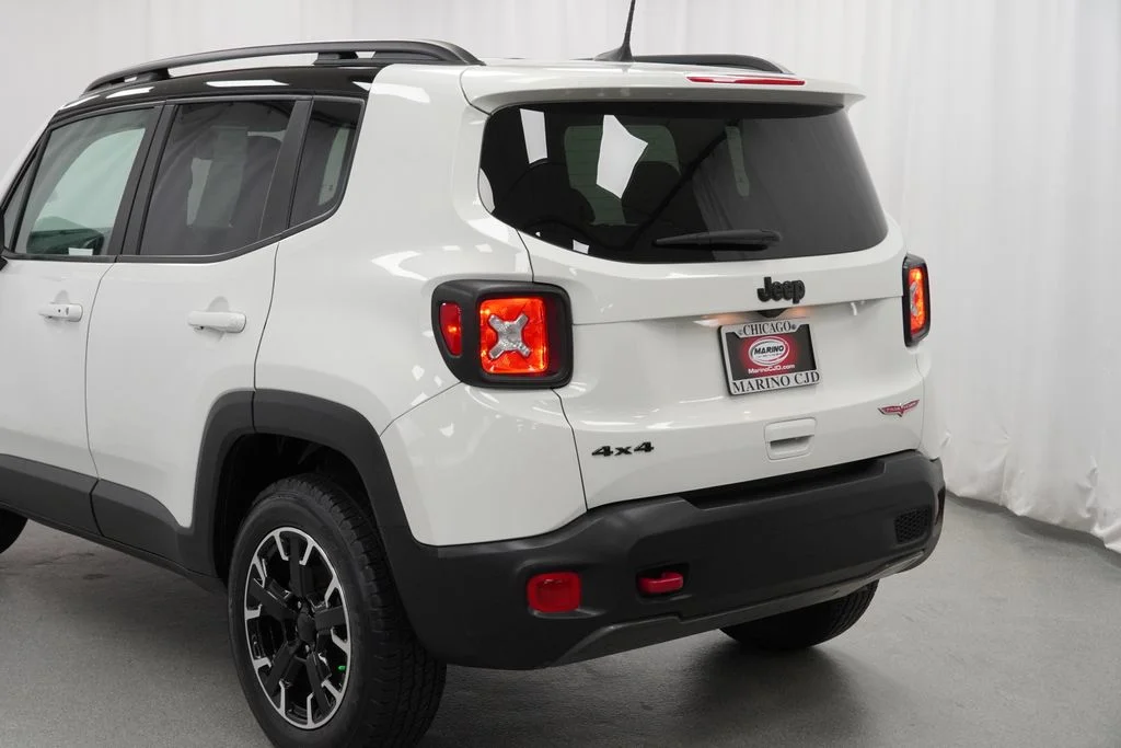 Certified Used 2023 White Jeep Trailhawk image 13