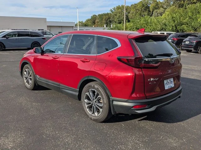 Used 2022 Radiant Red Metallic Honda EX image 6