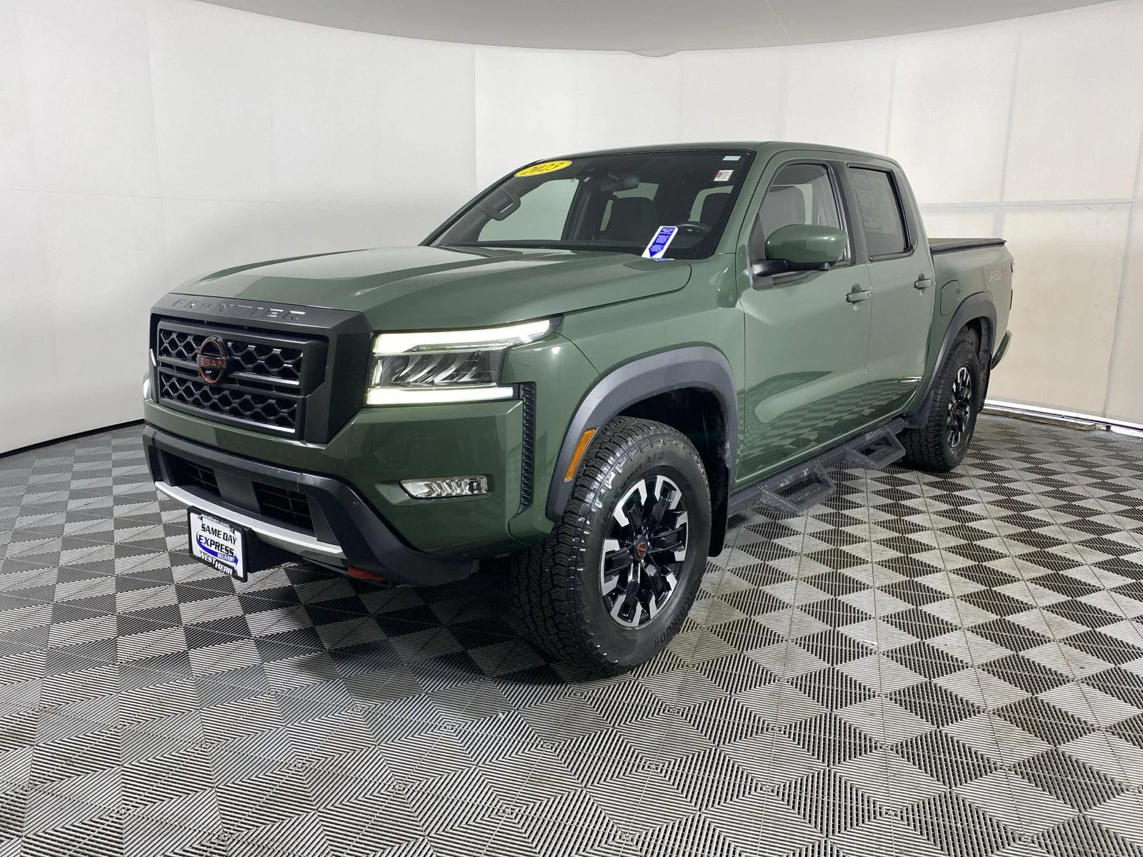 Used 2023 Tactical Green Metallic Nissan PRO-4X image 3