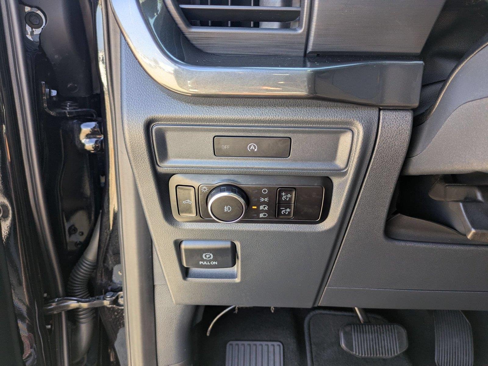 Used 2025 Agate Black Metallic Ford STX image 14