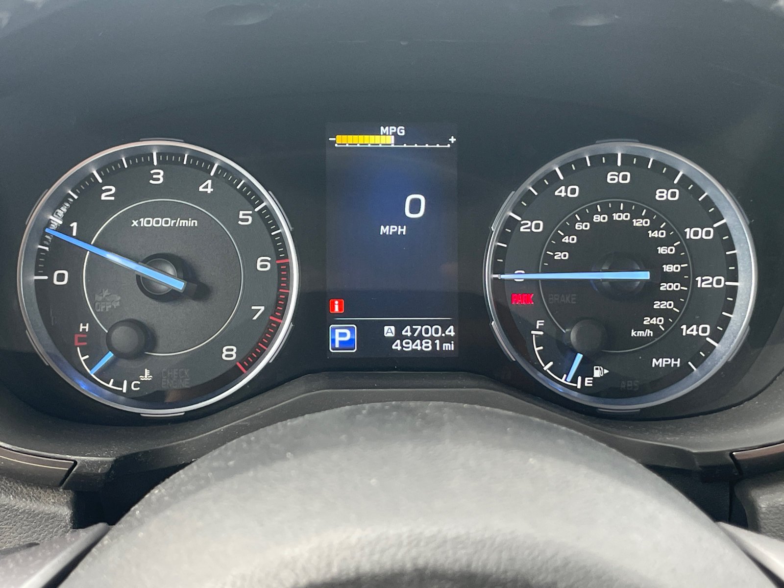 Used 2022 Magnetite Gray Metallic Subaru Touring image 13