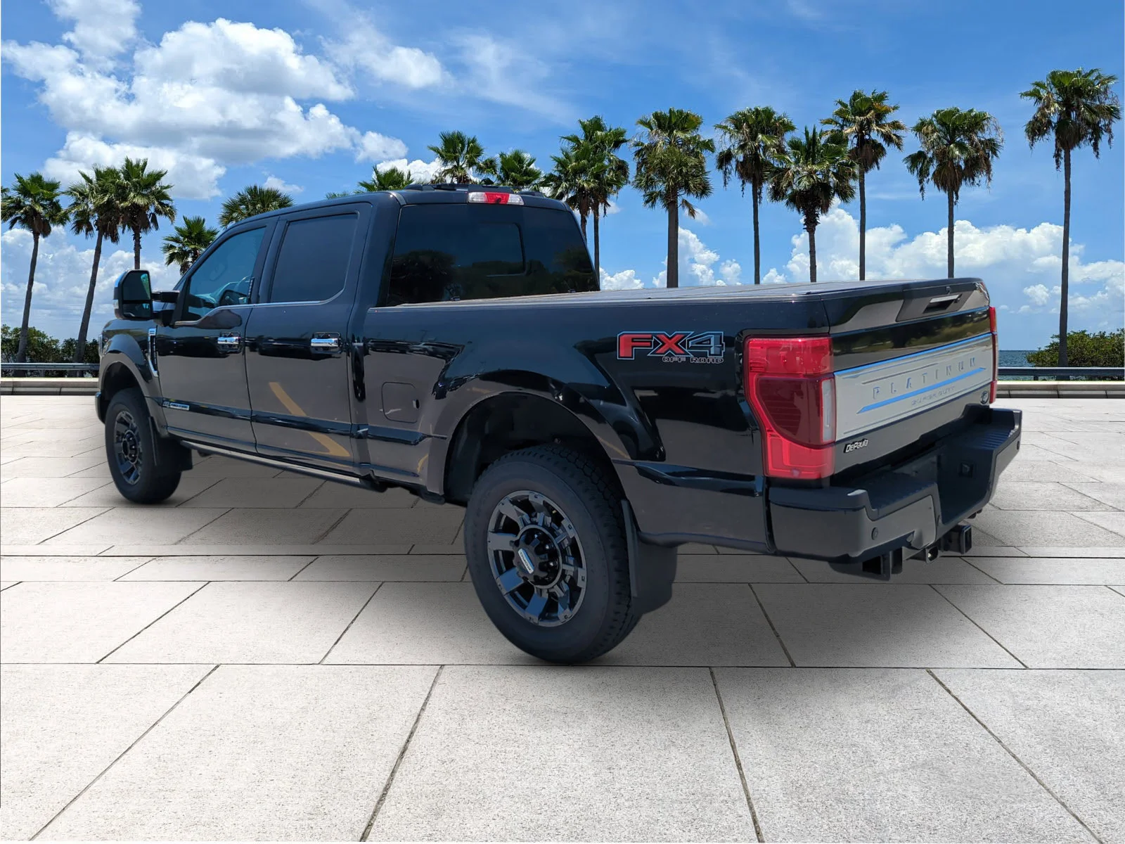 Used 2021 Agate Black Metallic Ford Platinum image 4