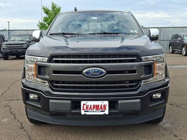 Certified Used 2020 Black Metallic Ford XLT image 2