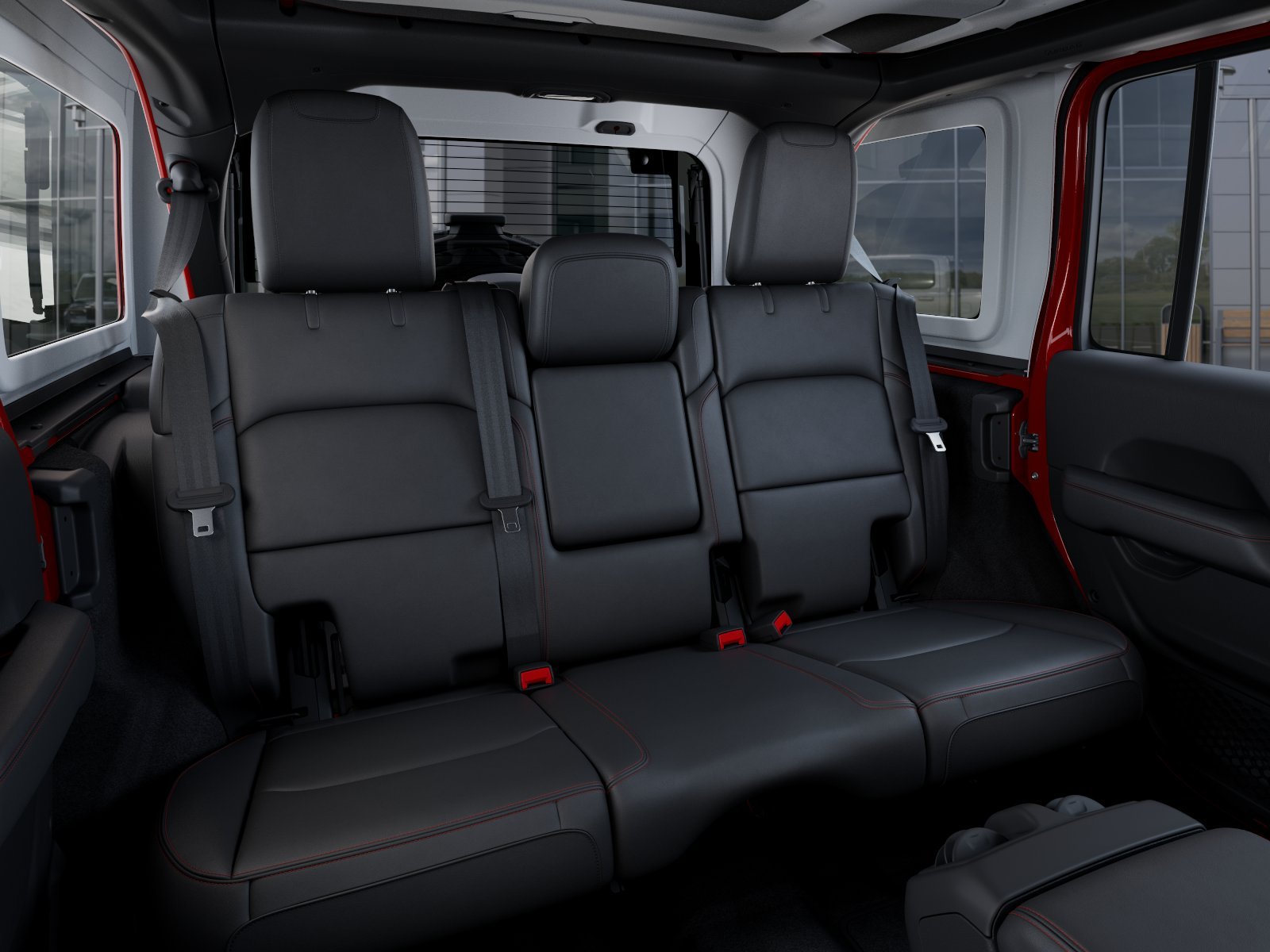 New 2026 Firecracker Red Clear-Coat Exterior Paint Jeep Rubicon X 4-Door image 41