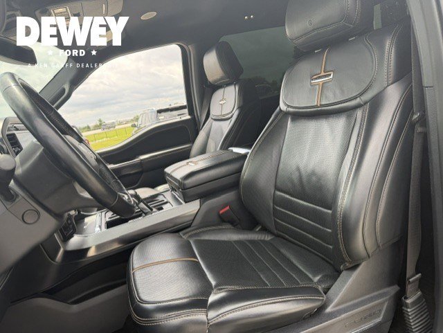 Used 2022 Black Metallic Ford Platinum image 14