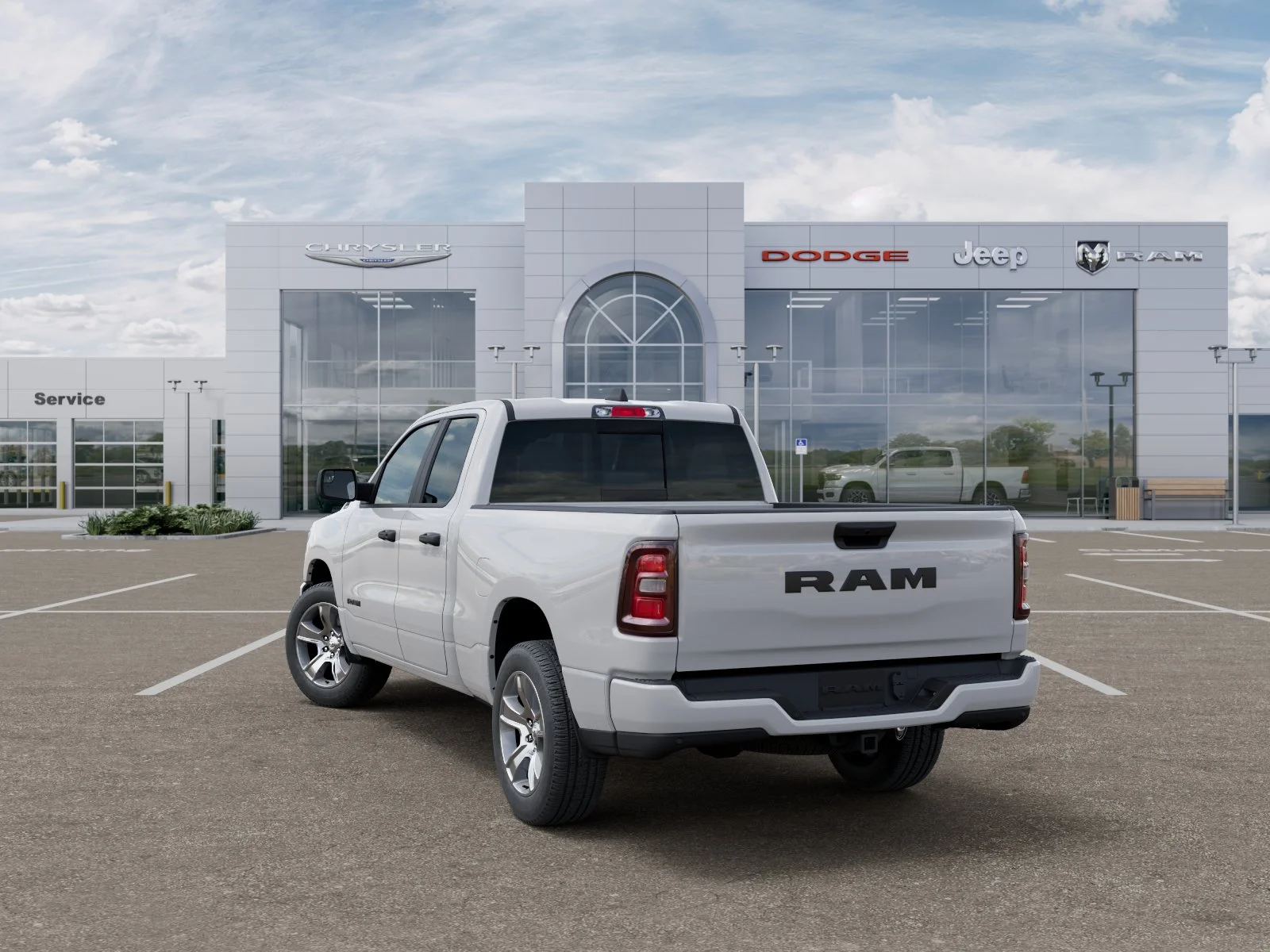 New 2026 Bright White Clear-Coat Exterior Paint RAM Express image 29