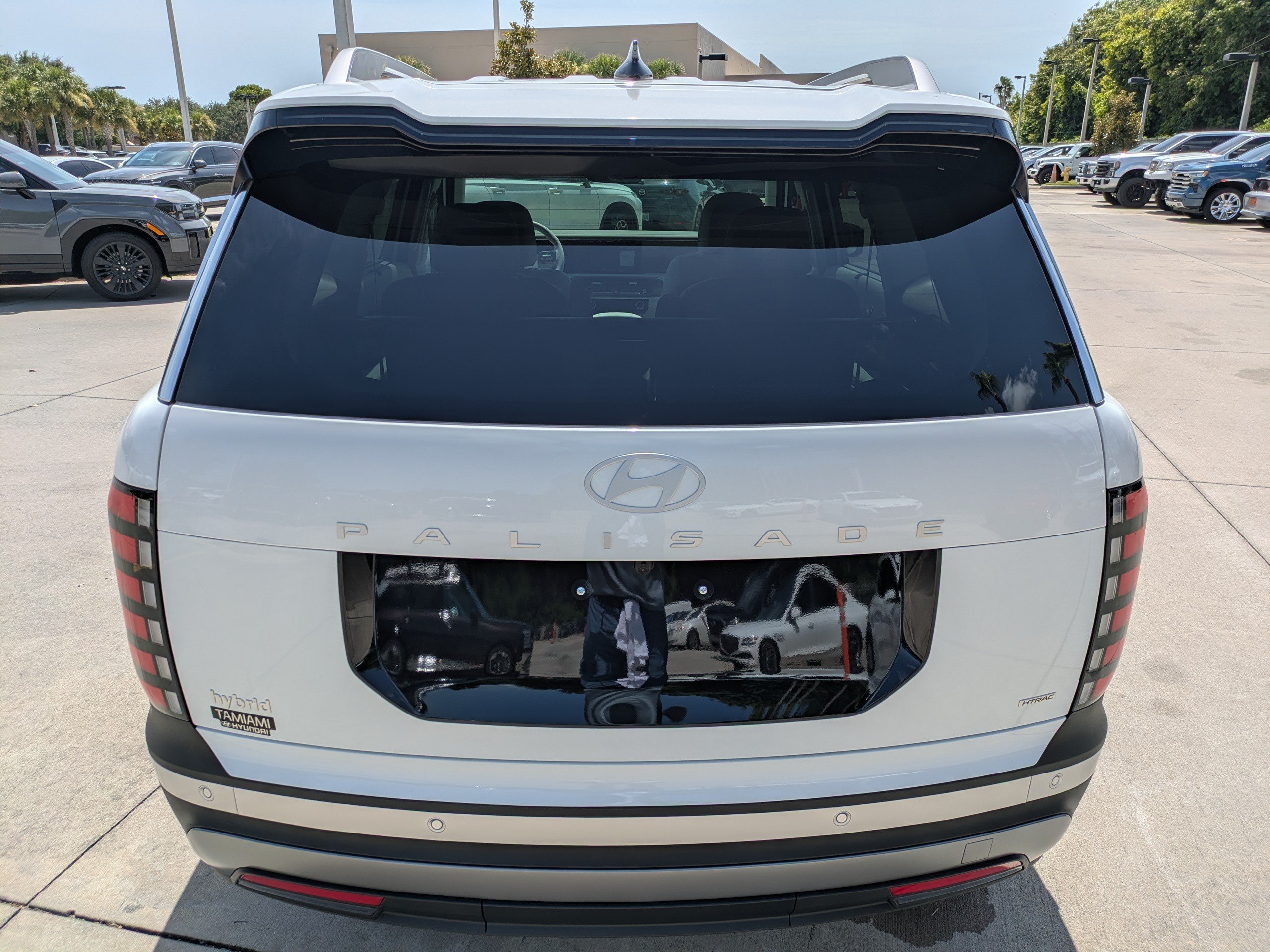 New 2026 Creamy White Pearl Hyundai SEL Premium 7P image 3