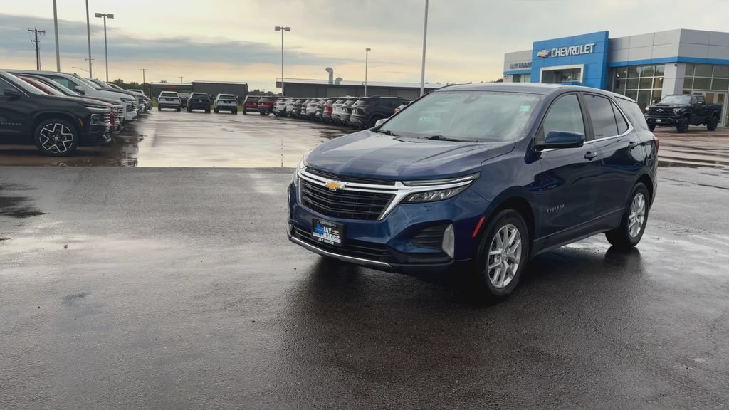 Certified Used 2023 Blue Glow Metallic Chevrolet LT image 4