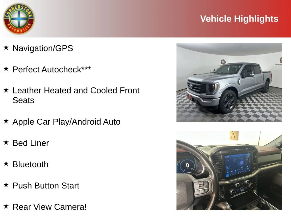 Used 2023 Ford F-150 Lariat with VIN 1FTEW1EP7PKE62473 for sale in Elk River, Minnesota