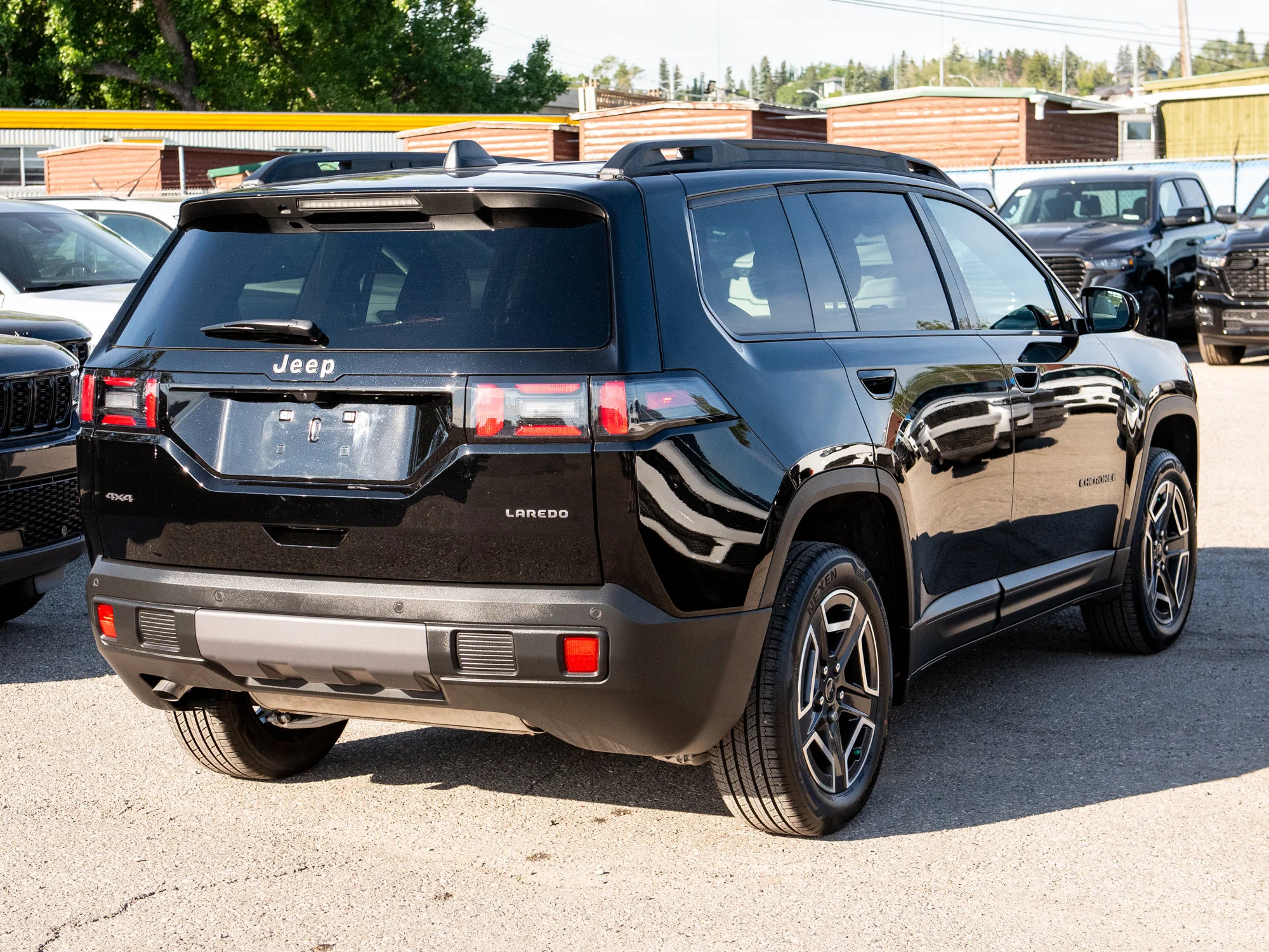 New 2026 Black Jeep Laredo * Hybrid image 5
