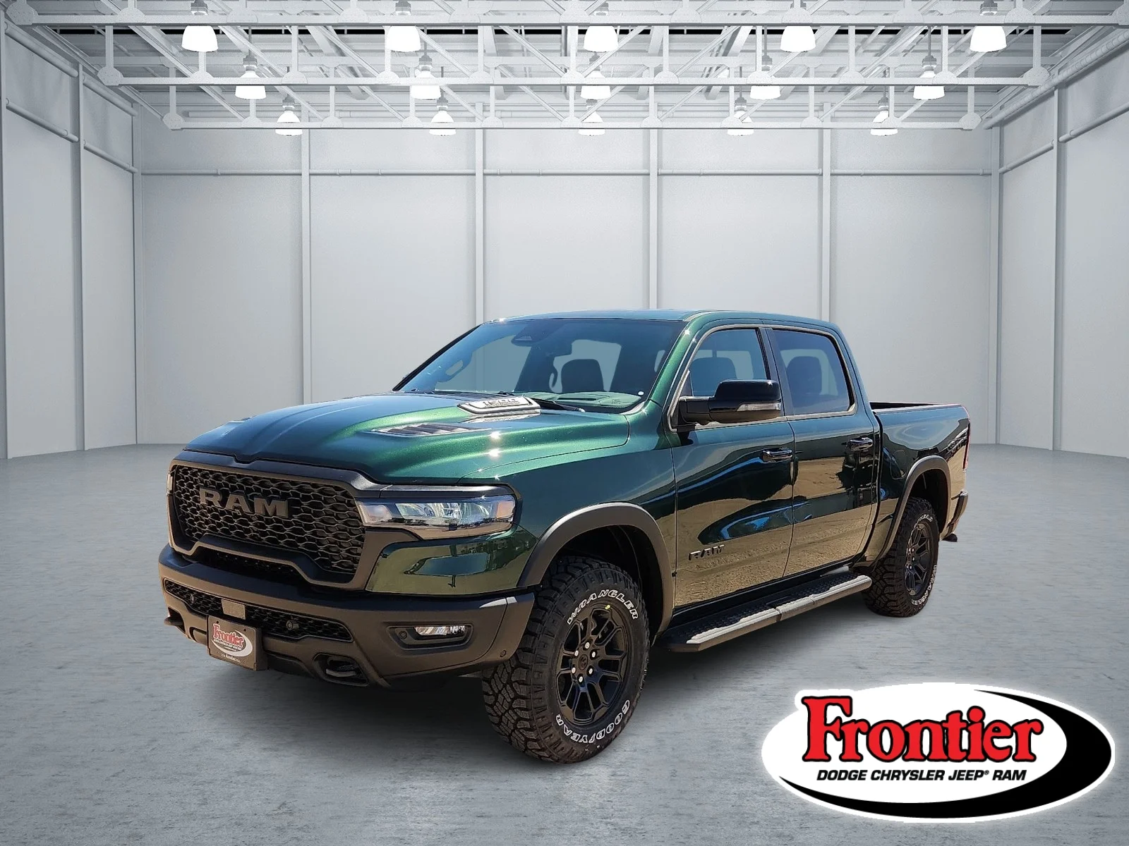 New 2026 Serrano-Green Metallic  Paint Ram REBEL CREW CAB 4X4 5
