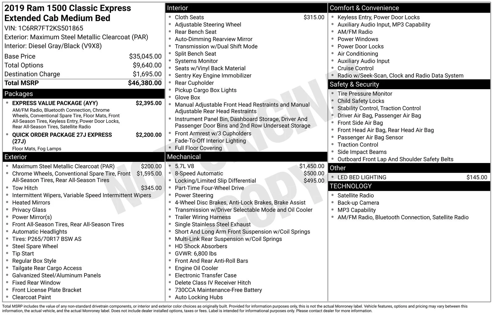 Used 2019 Gray Ram Express image 65