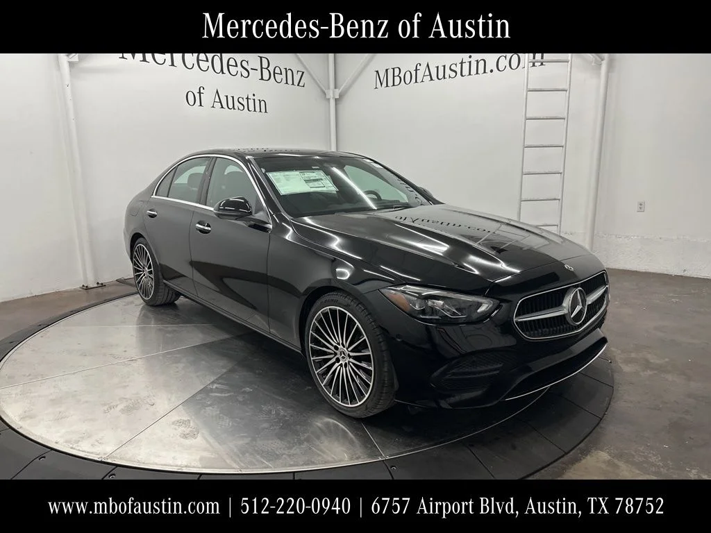 Used 2026 Black Mercedes-Benz C 300 image 1
