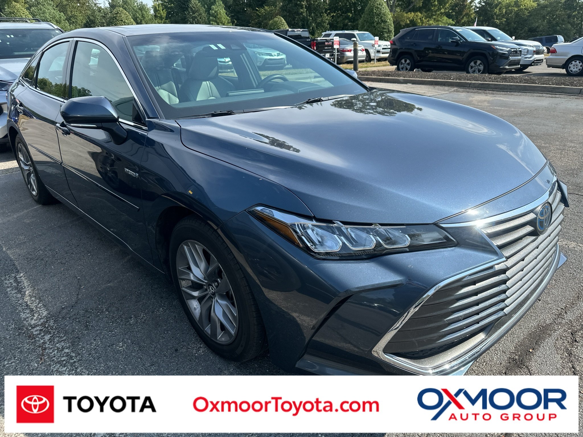 Used 2019 Harbor Gray Metallic Toyota Hybrid XLE image 1