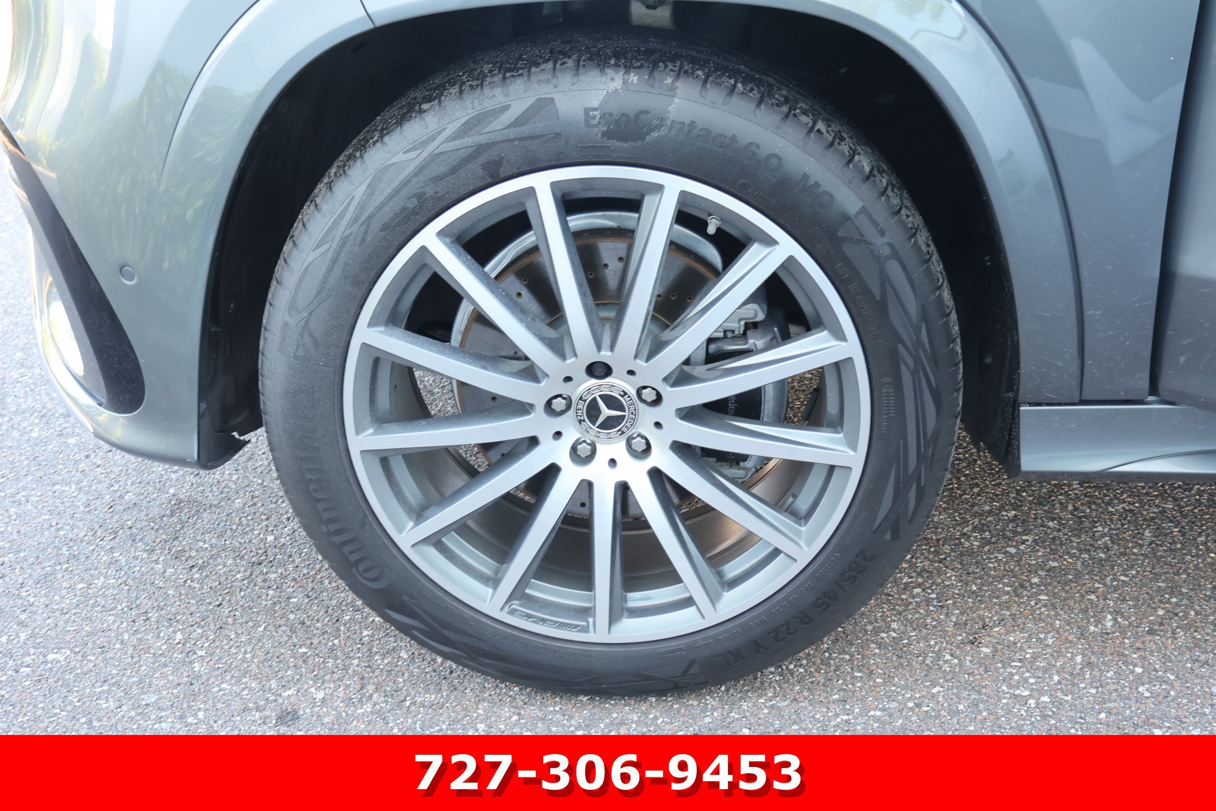Certified Used 2025 Selenite Gray Metallic Mercedes-Benz GLS 450 image 14
